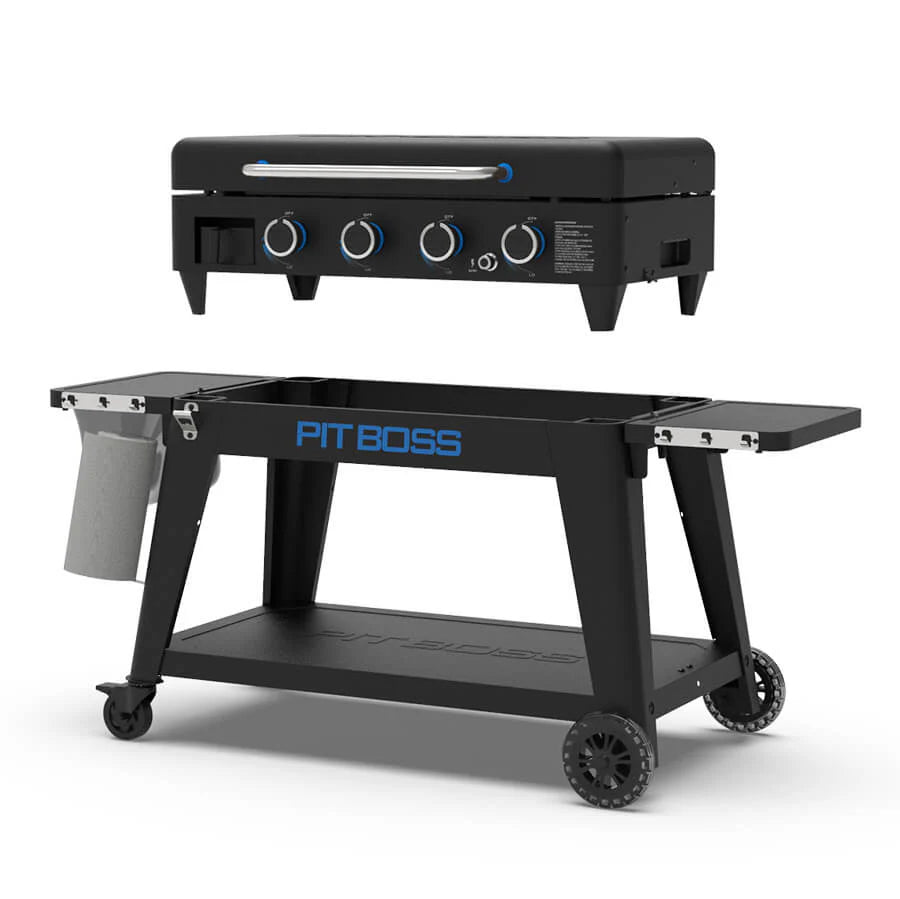 Pit Boss Ultimate 4-Burner Lift-Off Propane Gas Griddle with Ceramic Surface