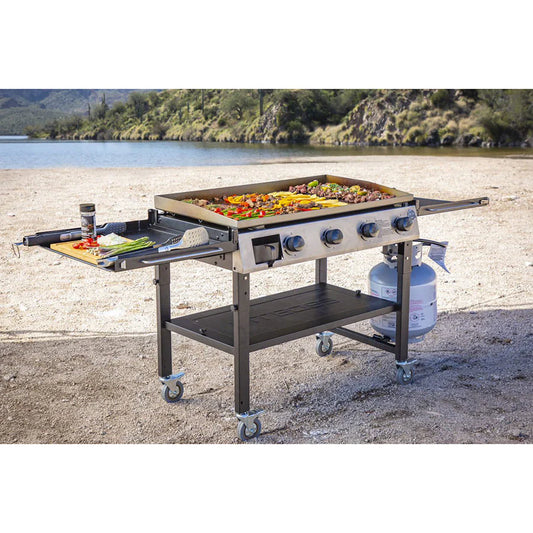 Pit Boss Deluxe 4-Burner Griddle – PB757GD