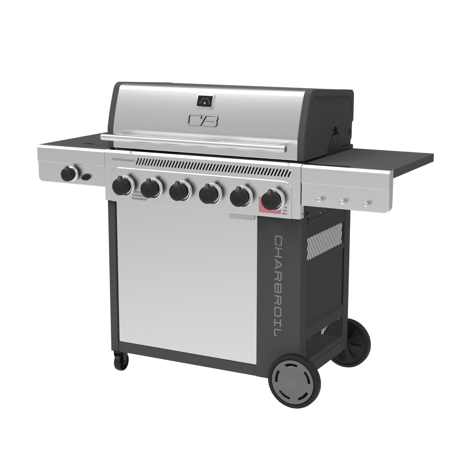 FlavorMax™ 6 Burner Gas Grill with Sear Burner and Side Burner