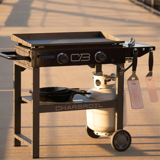 Performance Series™ 28" 2-Burner Propane Gas Griddle with Cart