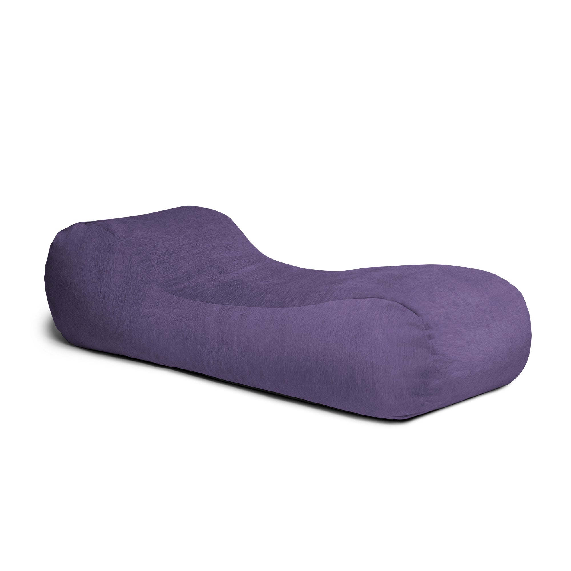 Premium Chenille Foam Bean Bag Chaise Lounger