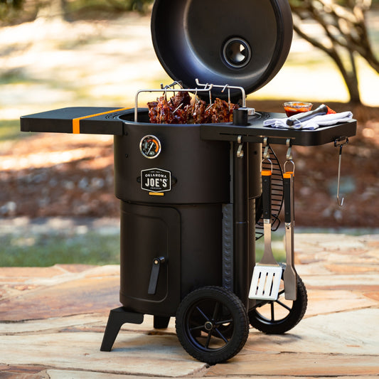 Bronco Drum Smoker & Grill