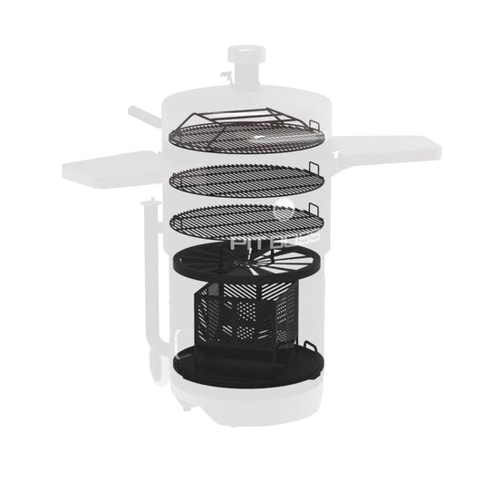 Champion Barrel Charcoal Smoker