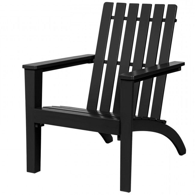Acacia Wood Adirondack Lounge Armchair