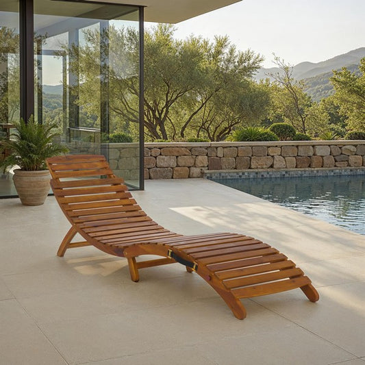 Fanty Folding Sunlounger