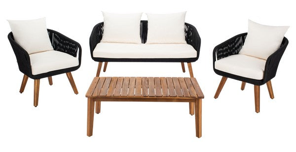 Prester 4 Piece Outdoor Living Set