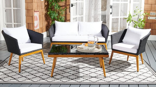 Malsor 4 Piece Outdoor Living Set