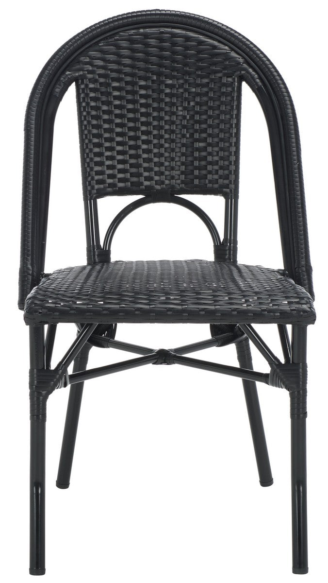 Torino Side Chair Set of 2 – Aluminum & PE Wicker Outdoor Chairs