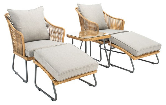 Narda 5 Piece Lounger Set