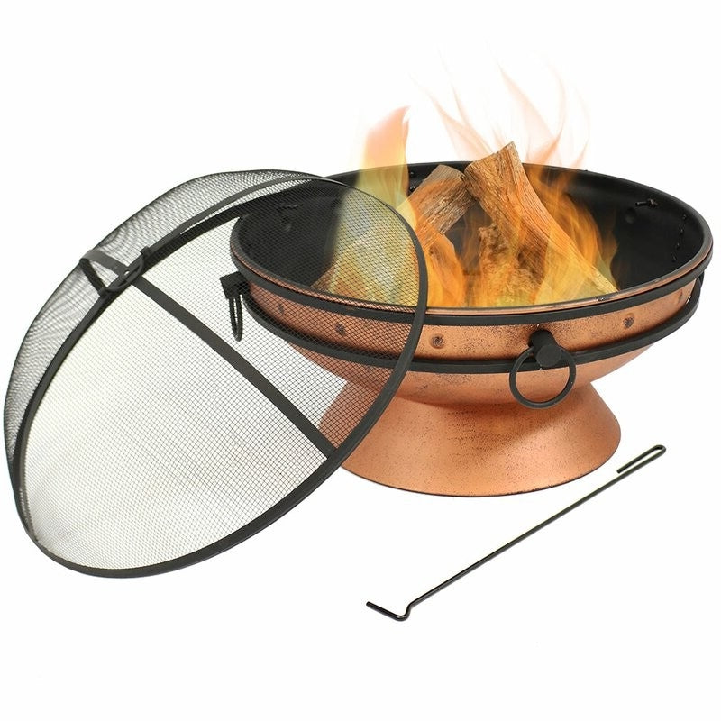 Cauldron Steel Wood Burning Fire Pit