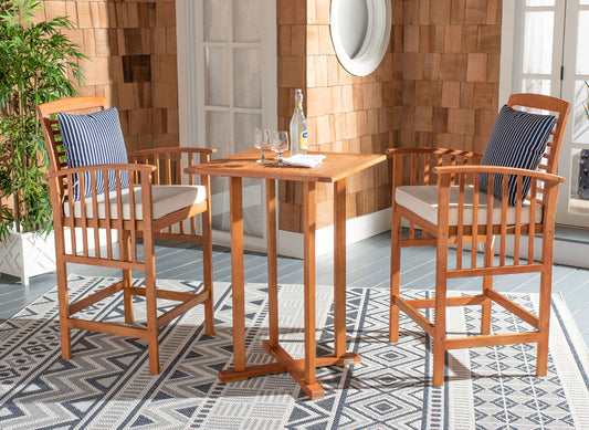 Pate 3 Piece Bar Height Bistro Set