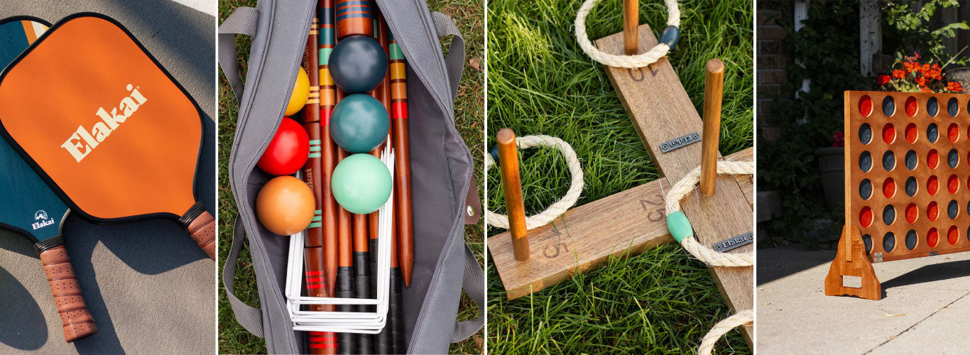 Elakai Outdoor Games | Premium Backyard & Indoor Game Sets