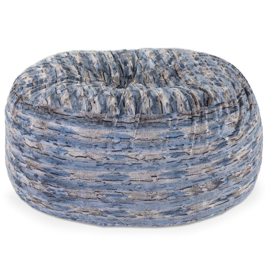 Luxe Faux Fur Giant Bean Bag Chair