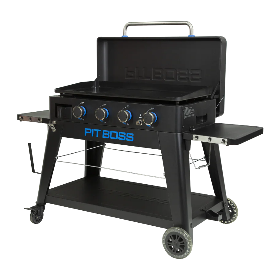 Pit Boss Ultimate 4-Burner Lift-Off Propane Gas Griddle with Ceramic Surface