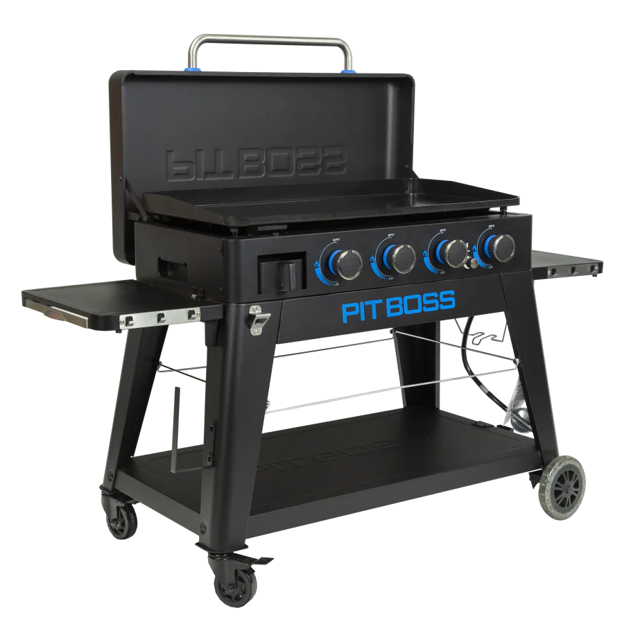 Pit Boss Ultimate 4-Burner Lift-Off Propane Gas Griddle with Ceramic Surface