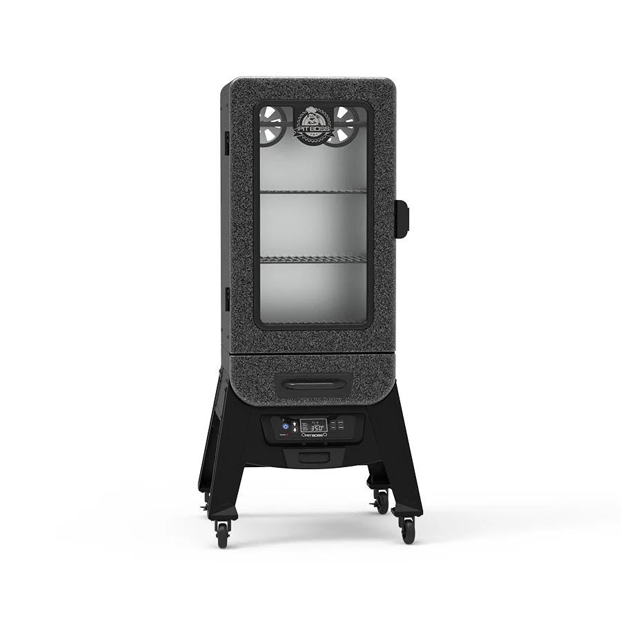 Pit Boss® 3-Series Digital Vertical Smoker – Silver Hammertone