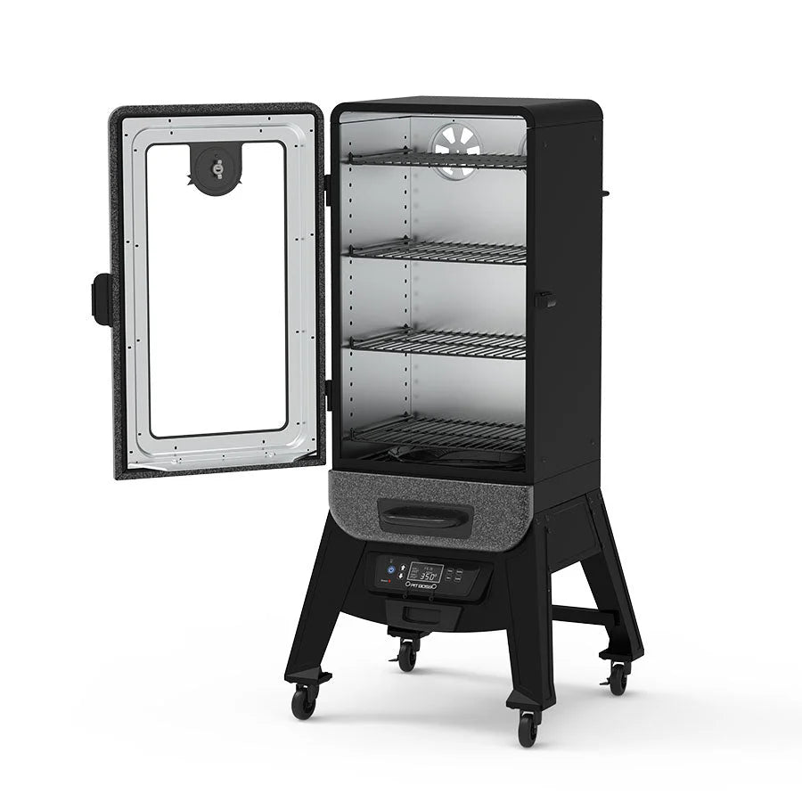 Pit Boss® 3-Series Digital Vertical Smoker – Silver Hammertone