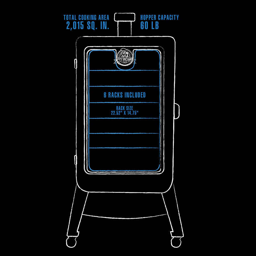 Pit Boss Sportsman 7-Series Vertical Wood Pellet Smoker