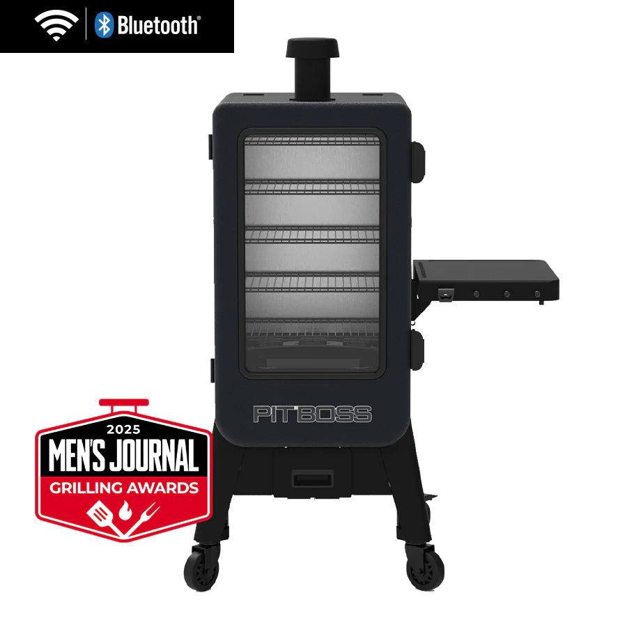 Pit Boss Navigator 3-Series Vertical Pellet Smoker – Wi-Fi® & Bluetooth® Smart Technology