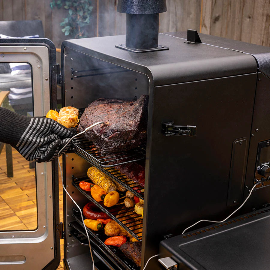 Pit Boss Navigator 3-Series Vertical Pellet Smoker – Wi-Fi® & Bluetooth® Smart Technology