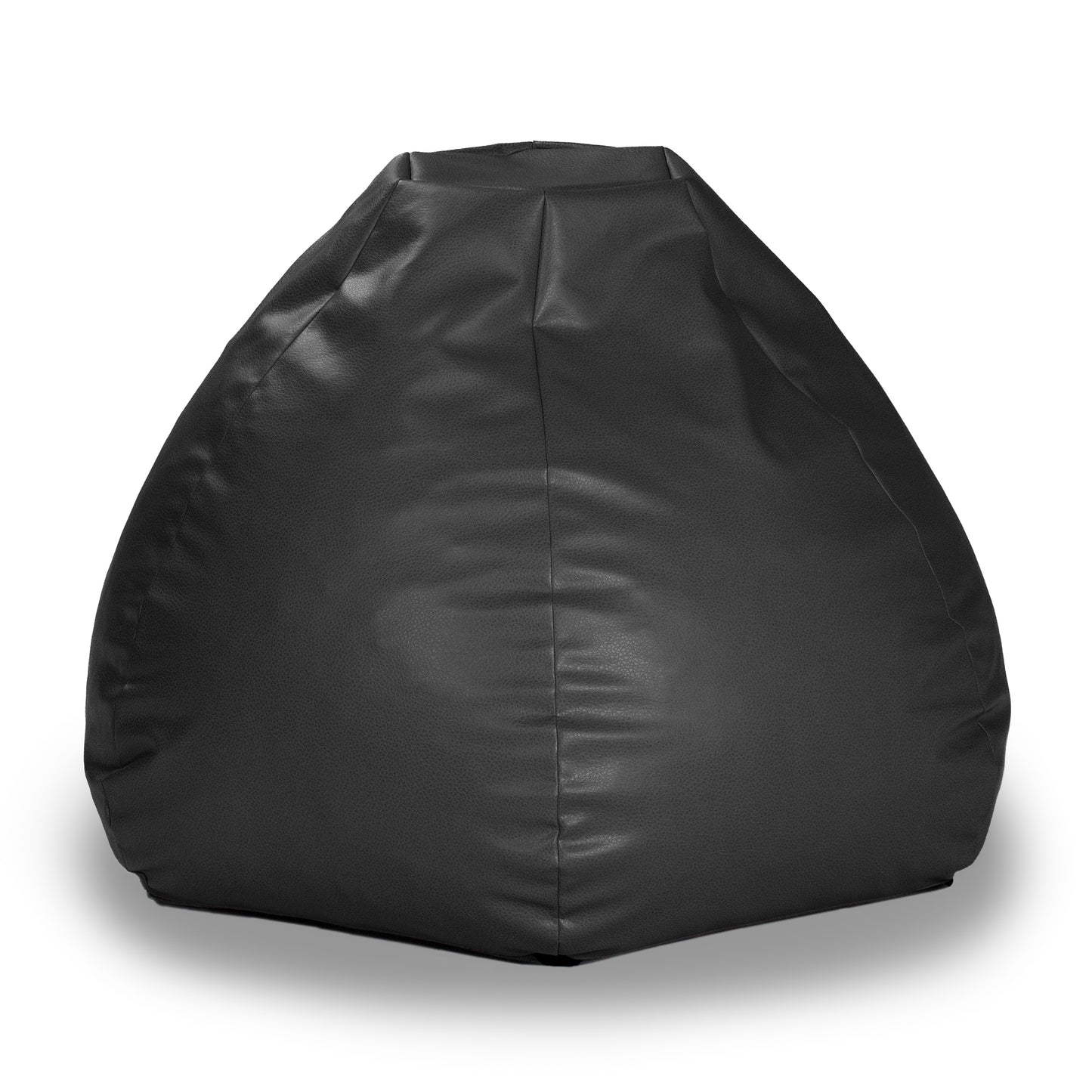 Faux Leather Foam Bean Bag Chair