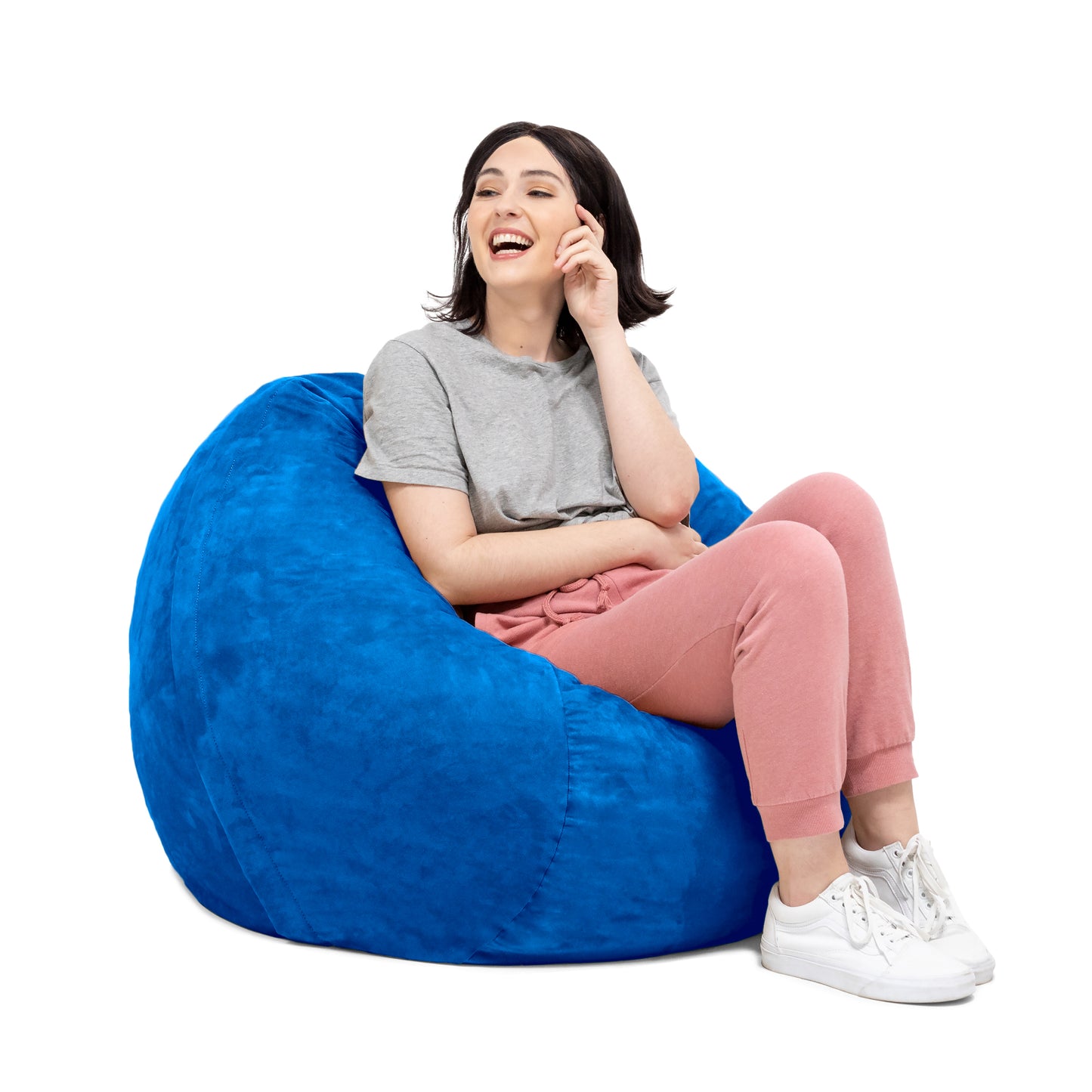 Kids Bean Bag Chair w/ Removable Cover