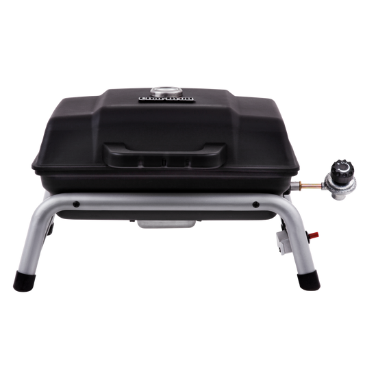 1-Burner Portable Propane Gas Grill – Black