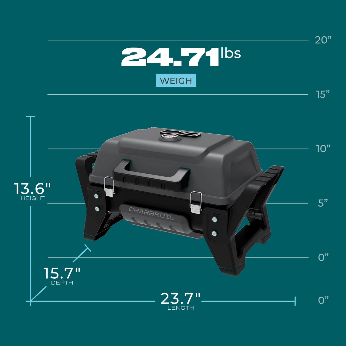 Grill2Go® X200 Portable Gas Grill