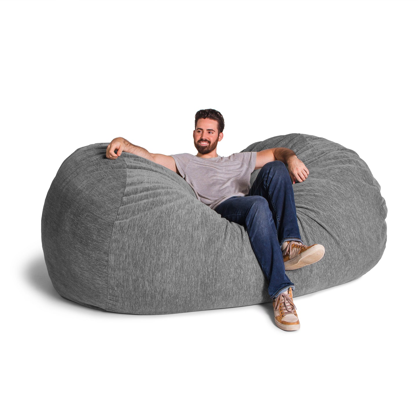 Premium Chenille Giant Bean Bag Sofa