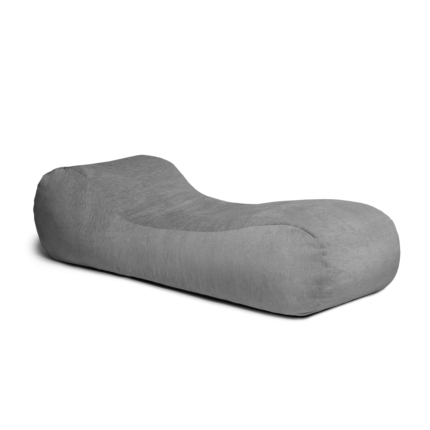 Premium Chenille Foam Bean Bag Chaise Lounger