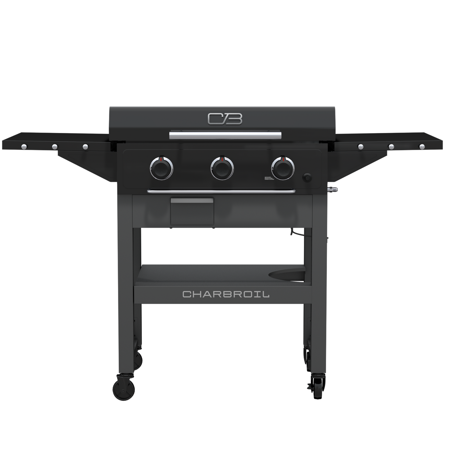 Performance Series™ 28" XL Propane Gas Griddle with Cart – 3 Burner Flat Top Grill