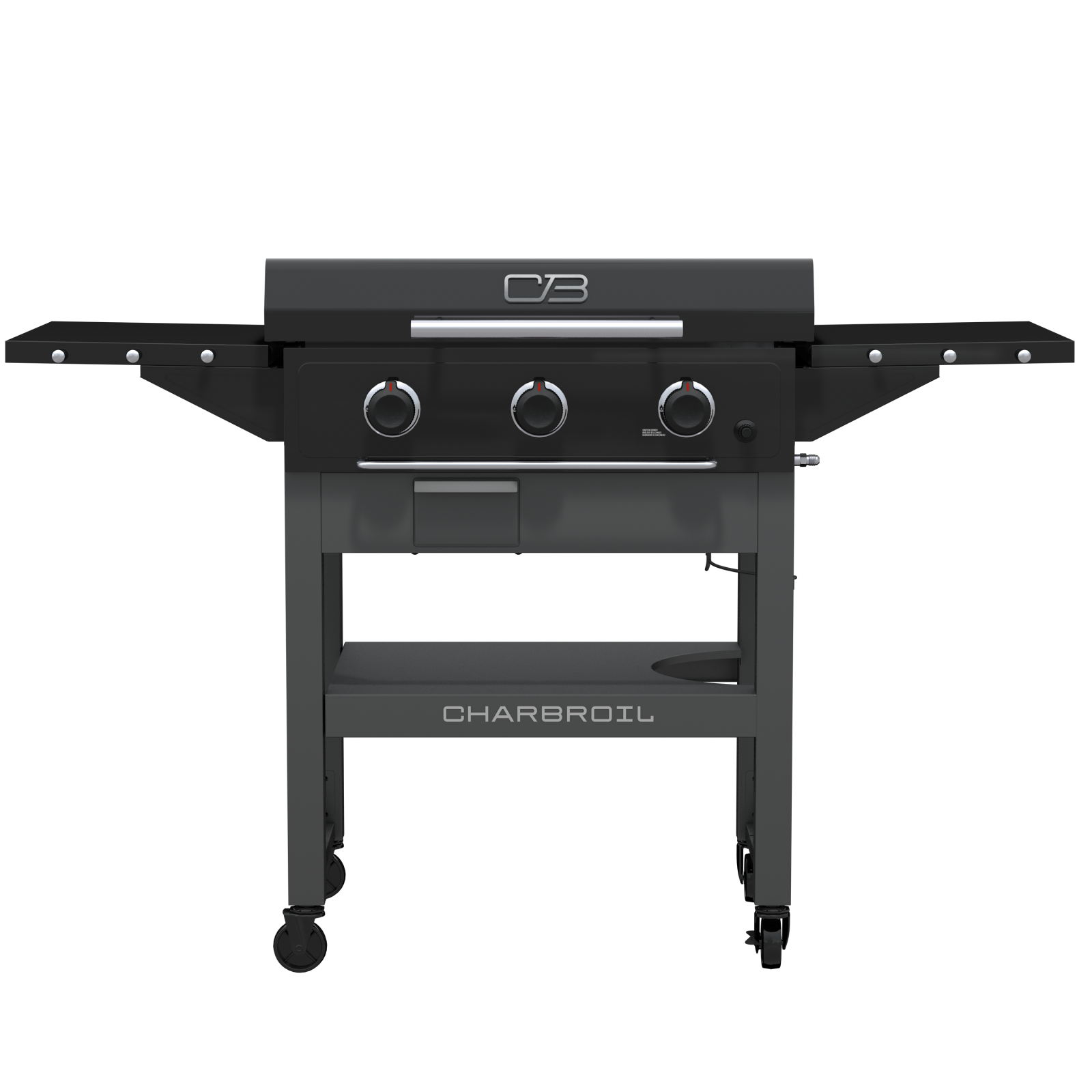 Performance Series™ 28" XL Propane Gas Griddle with Cart – 3 Burner Flat Top Grill
