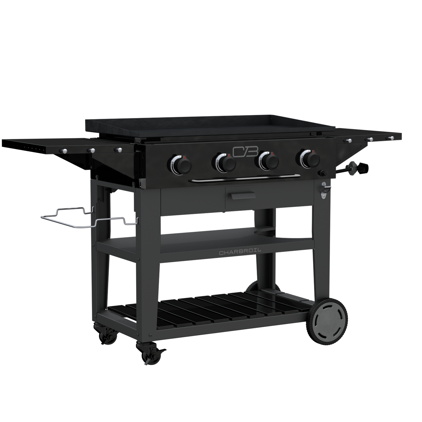 Performance Series™ 36" Propane Gas Griddle with Cart – 4 Burner Flat Top Grill