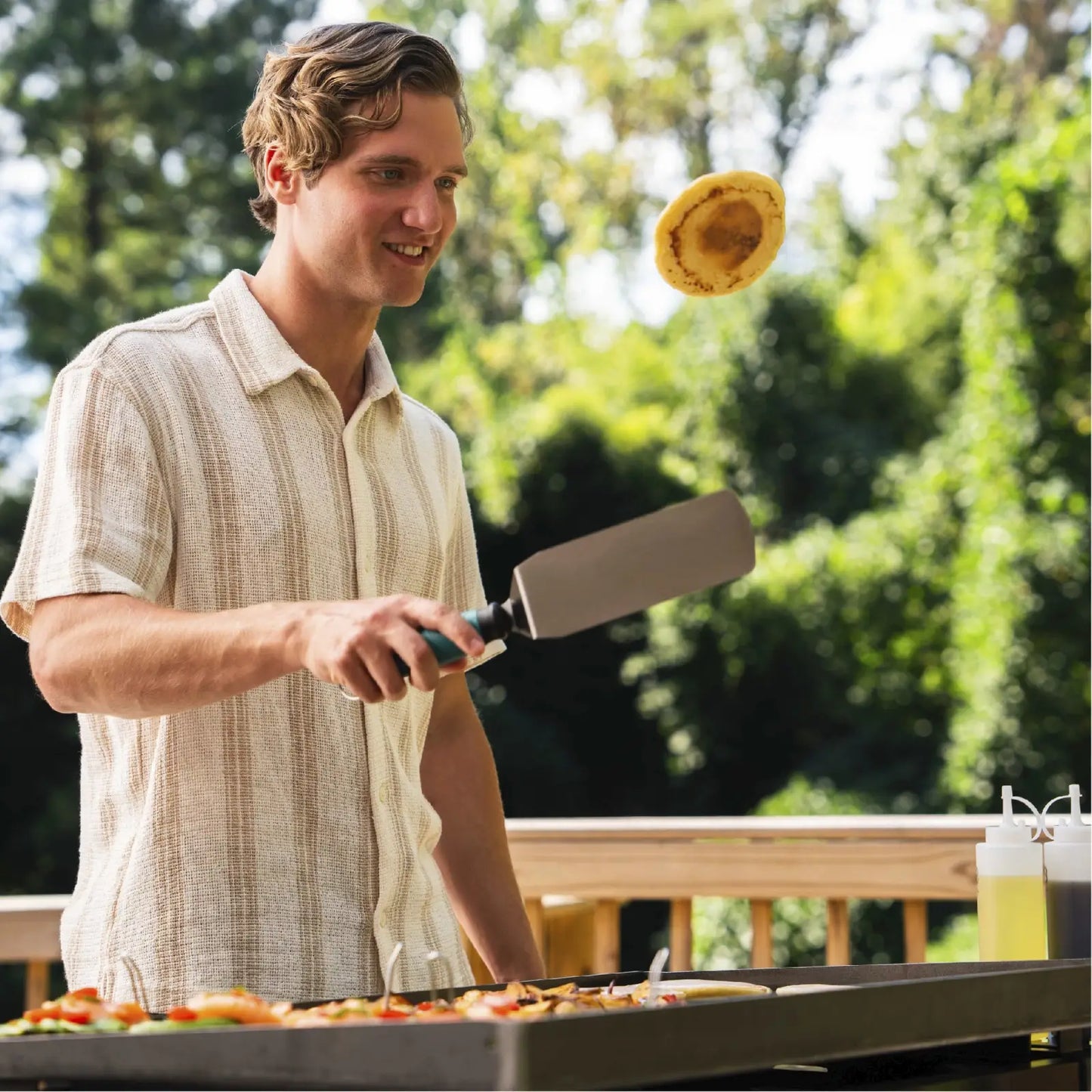 Performance Series™ 36" Propane Gas Griddle with Cart – 4 Burner Flat Top Grill