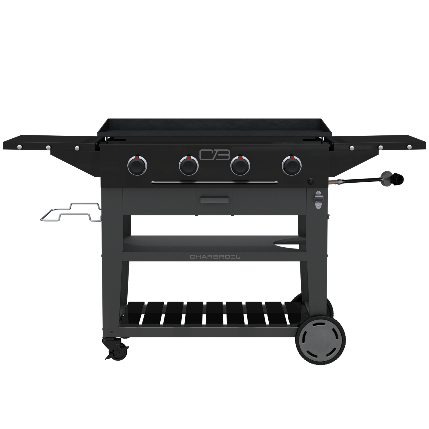 Performance Series™ 36" Propane Gas Griddle with Cart – 4 Burner Flat Top Grill
