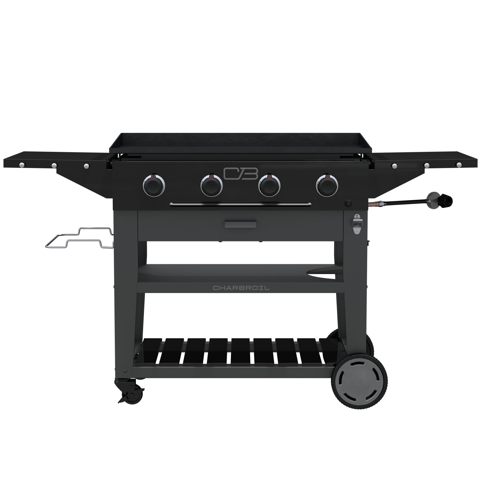 Performance Series™ 36" Propane Gas Griddle with Cart – 4 Burner Flat Top Grill