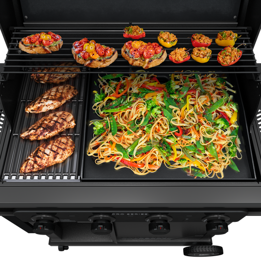 Pro Series™ 4-Burner Gas Grill & Griddle