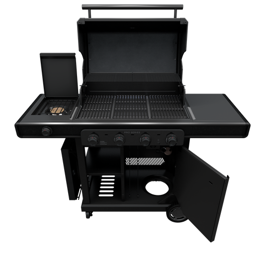 Pro Series™ 4-Burner Gas Grill with Side Burner