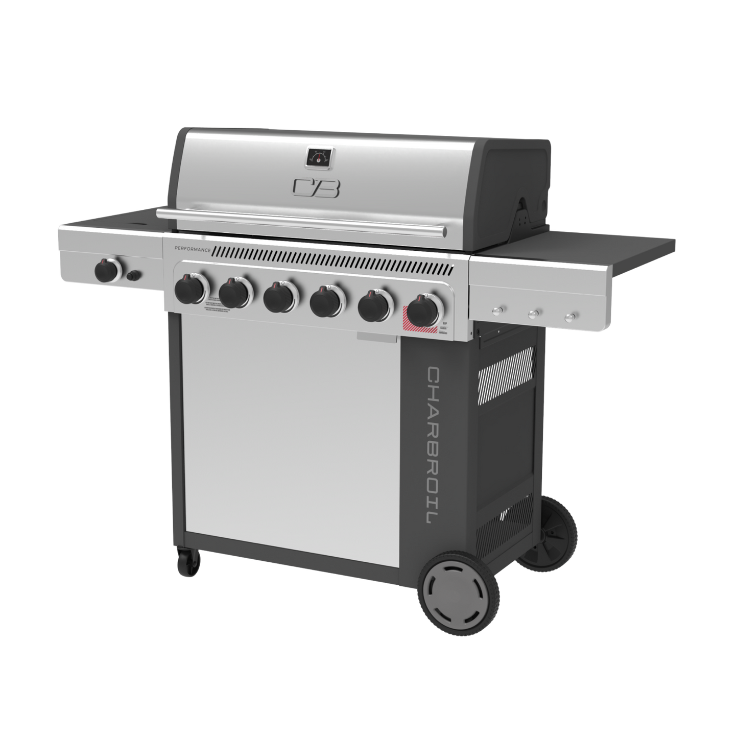 FlavorMax™ 6 Burner Gas Grill with Sear Burner and Side Burner
