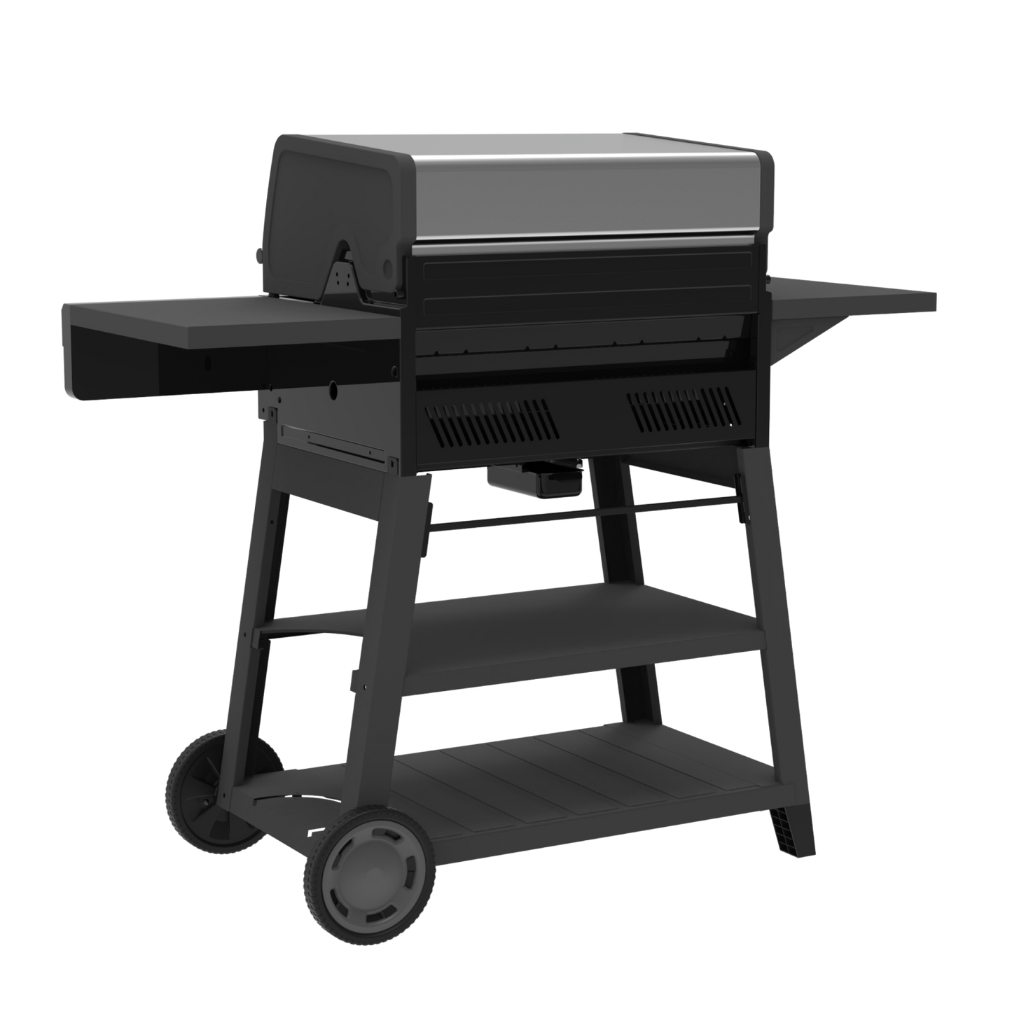 FlavorMax™ 4 Burner Cart Gas Grill with Side Burner