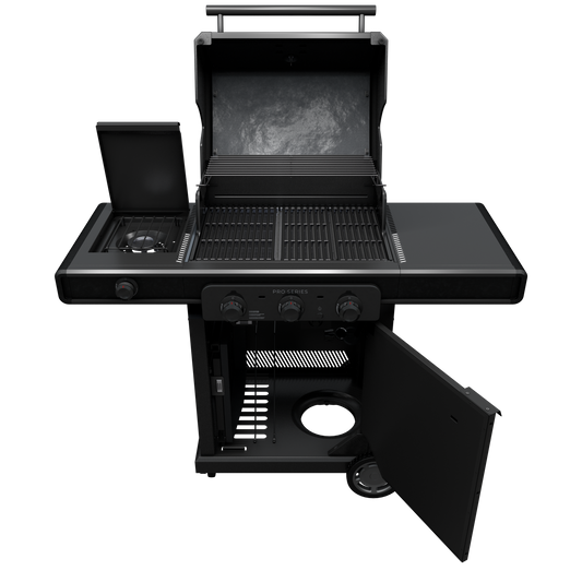 Pro Series™ 3-Burner Gas Grill with Side Burner