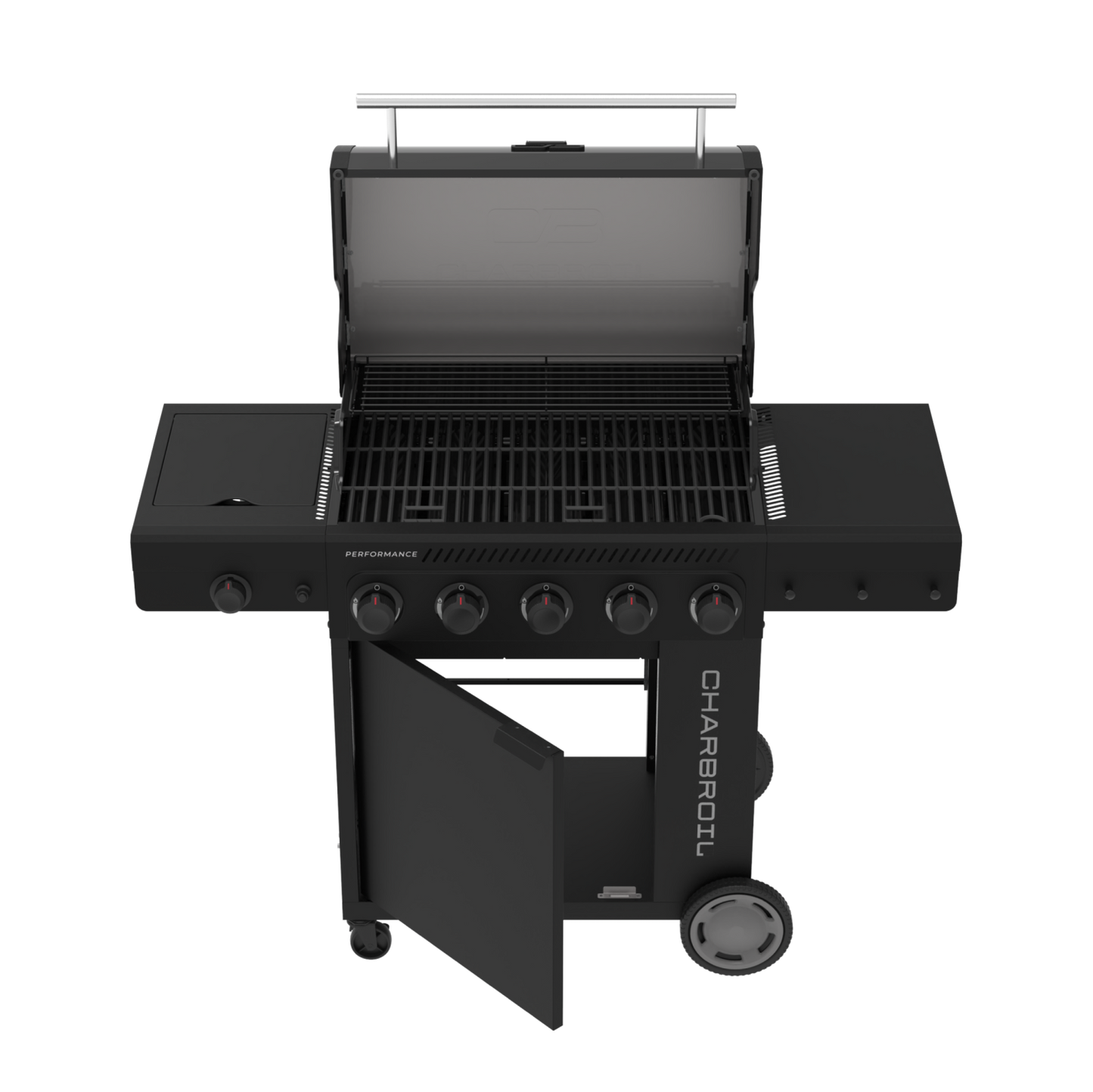 FlavorMax™ 5 Burner Gas Grill Cabinet with Side Burner