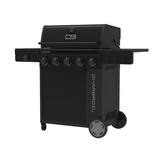 FlavorMax™ 5 Burner Gas Grill Cabinet with Side Burner