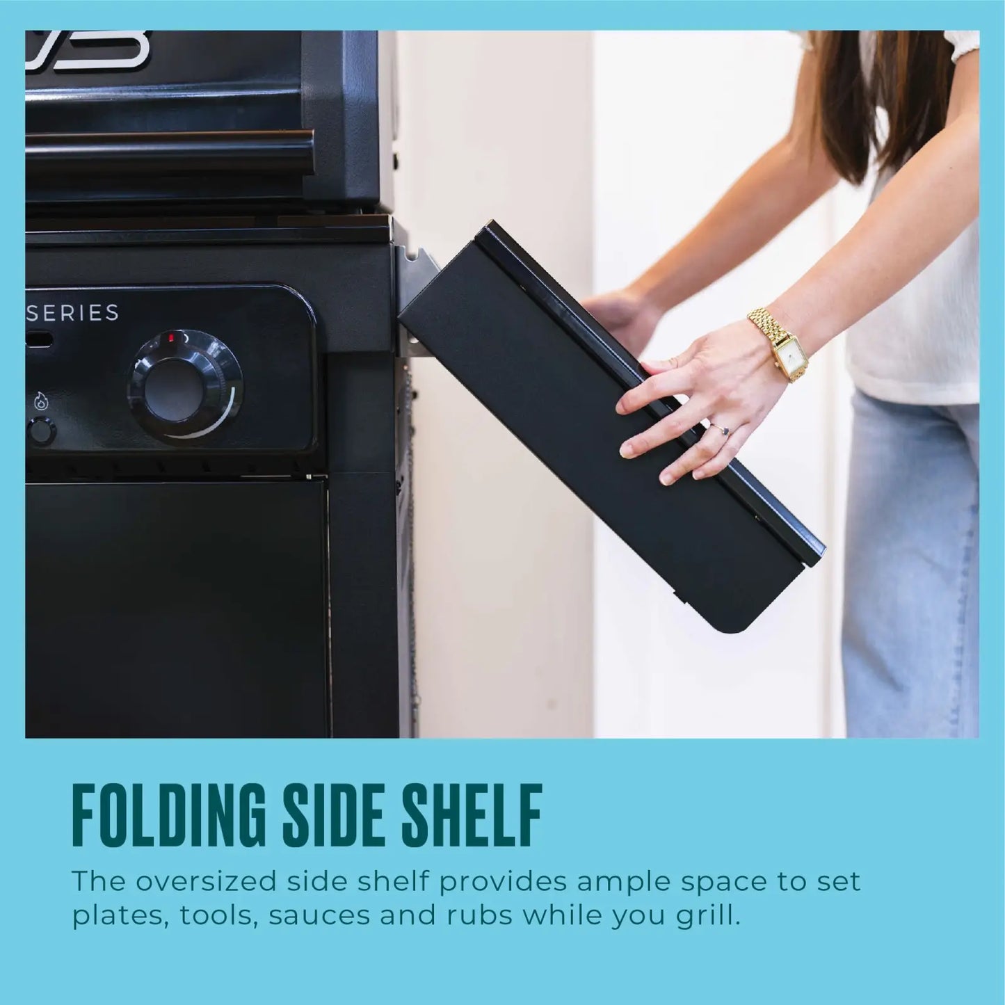 Pro Series™ 2-Burner Gas Grill & Griddle