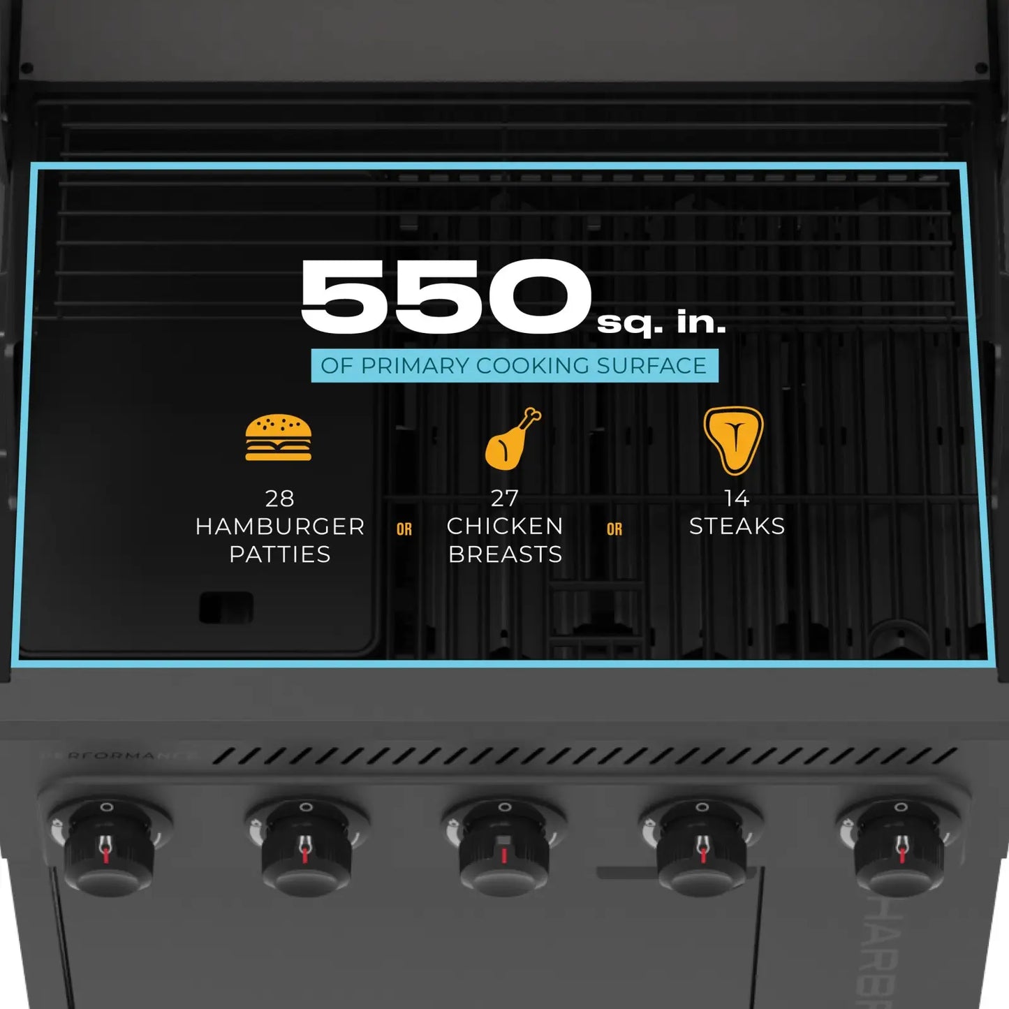 Versa-Tile™ 28" 3-Burner All-in-One Cooking Station