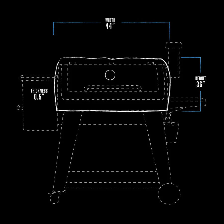 Pit Boss 1000 Series Insulated Grill Blanket – Weather-Resistant Thermal Cover
