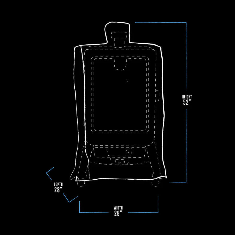 Pit Boss 5-Series Wood Pellet Vertical Smoker Cover – Heavy-Duty Custom Fit Protection