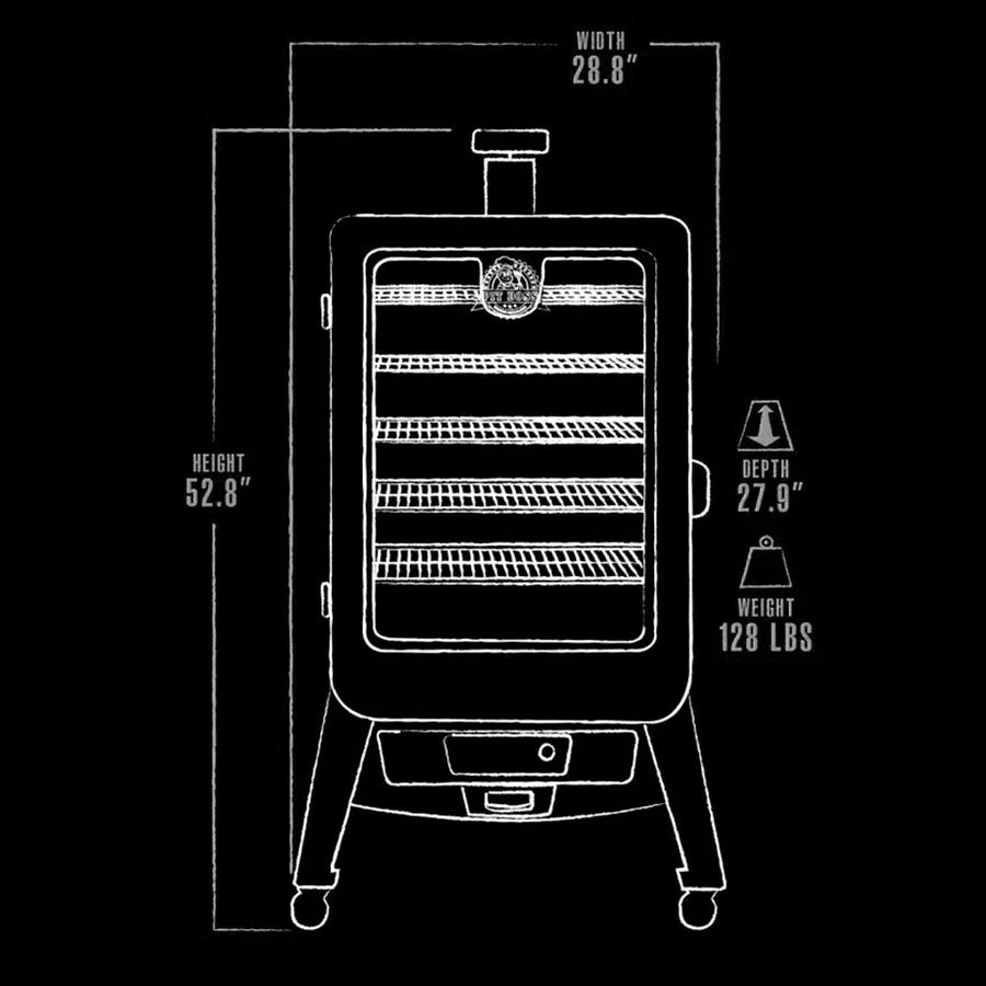 Pit Boss Copperhead 5-Series Vertical Pellet Smoker