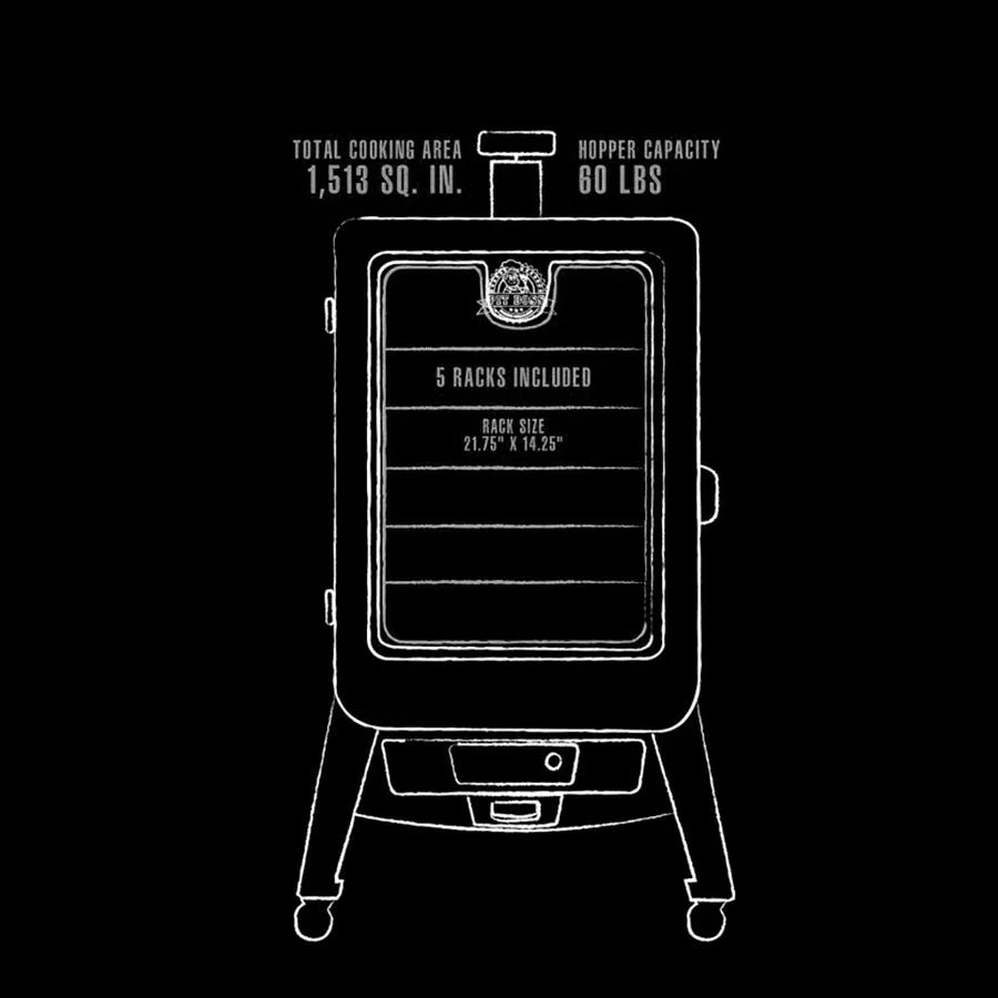 Pit Boss Copperhead 5-Series Vertical Pellet Smoker