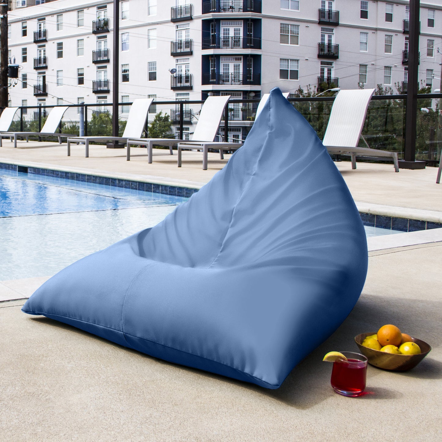 Sunbrella Twist Outdoor Bean Bag Chair